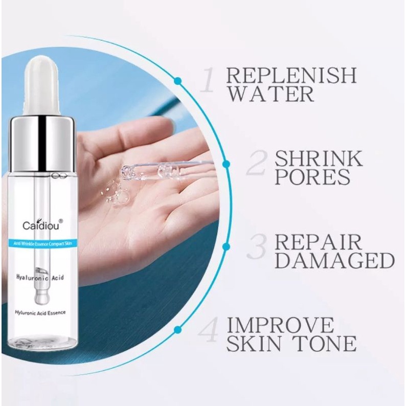 SERUM HYALURONIC ACID FACE SERUM AND COLLAGEN PEPTIDES FACE SERUM ANTI AGING WRINGKLE WHITENING ANTI KERUTAN ANTI PENUAAN