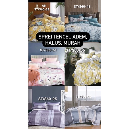 Sprei tencel sutra organik organic sale murah