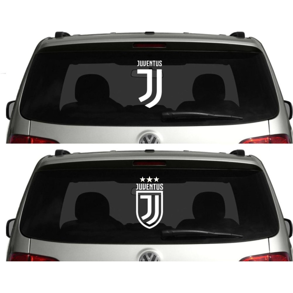 Stiker Mobil Cutting Sticker Mobil Logo Baru Juventus Terlaris