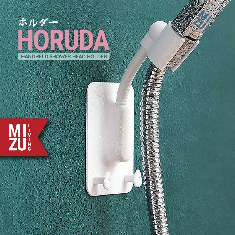 MIZU HORUDA Handheld Shower Head Holder Gantungan Pegangan Kepala Shower Mandi Pegangan Kepala Keran Air Hanger Showerhead Pancuran Shower