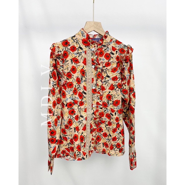 MDLV ~ BM CNY 5432 ELBERTA BLOUSE