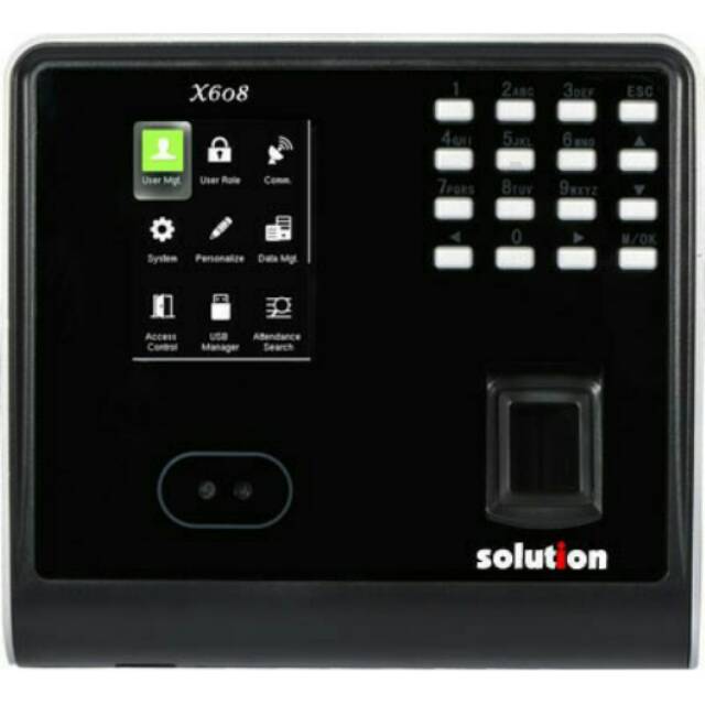 Mesin absen /fingerprint /akses door SOLUTION X608#GARANSI SOLUTION