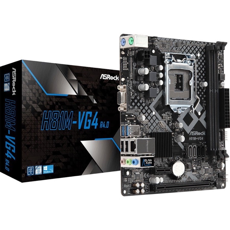 MOTHERBOARD ASROCK H81M VG4 LGA 1150