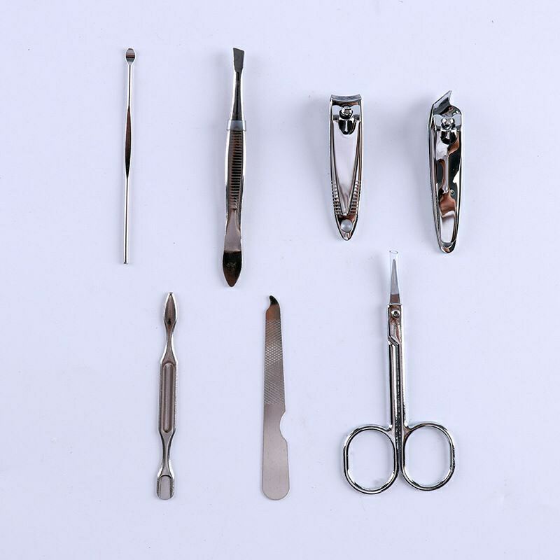 Gunting Kuku Set 7 pcs Nail Art Set Manicure Pedicure