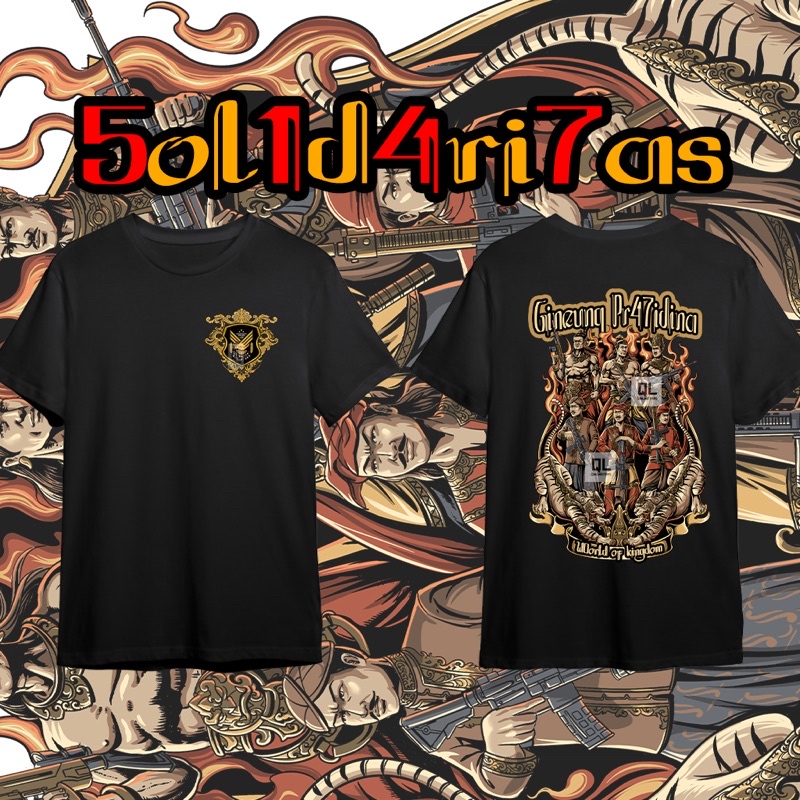 kaos Solidaritas nusantara/ kaos 4751 nusantara