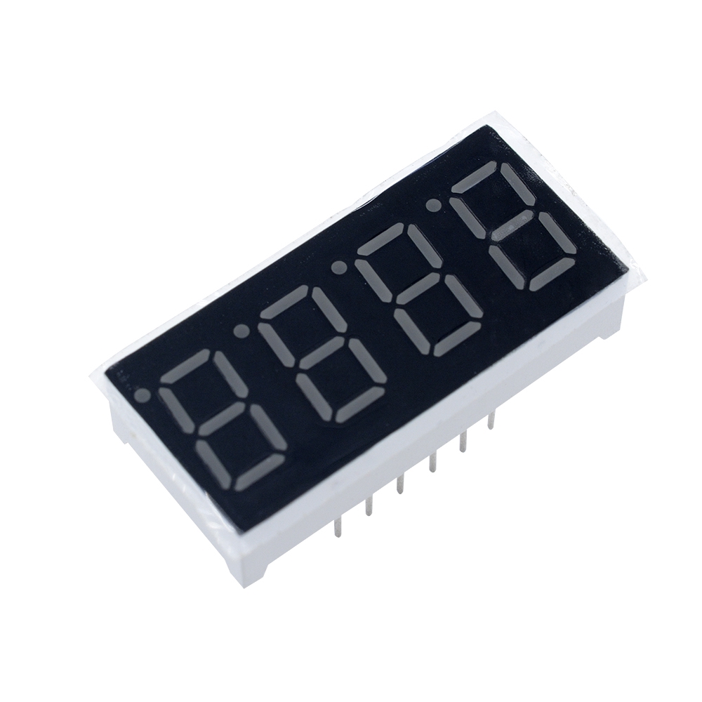 〖Factory Supplier/COD〗| 0.36 '' 7 Segment 4 Digit Display LED Merah untuk Arduino