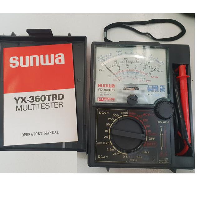 ➦ MULTITESTER SUNWA YX-360TRD ☻