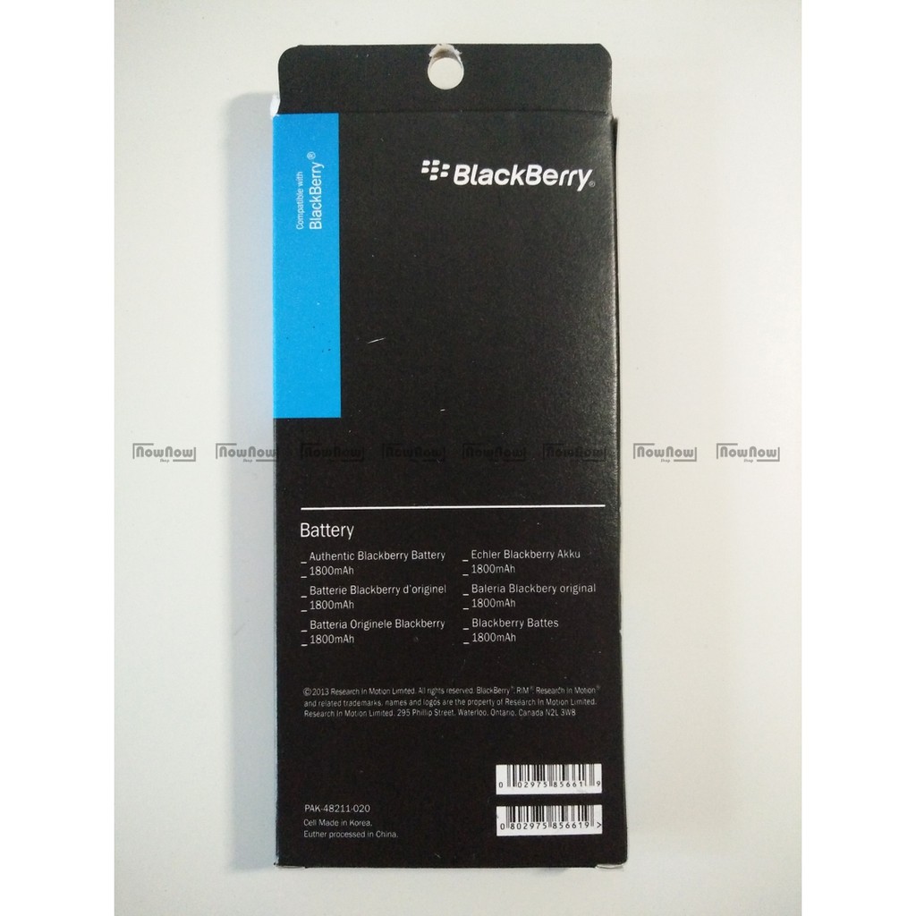 Baterai Blackberry F-M1 FM1 Original ORI OEM Batre Battery Batu Batrai