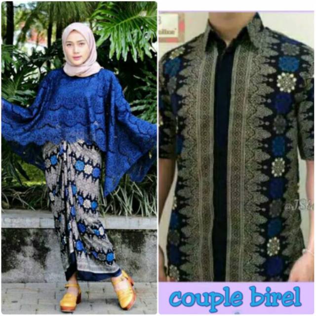 termurah COUPLE KEBAYA CAPE BRUKAT | kebaya batik sarimbit couple kebaya cape brukat seragam kebaya