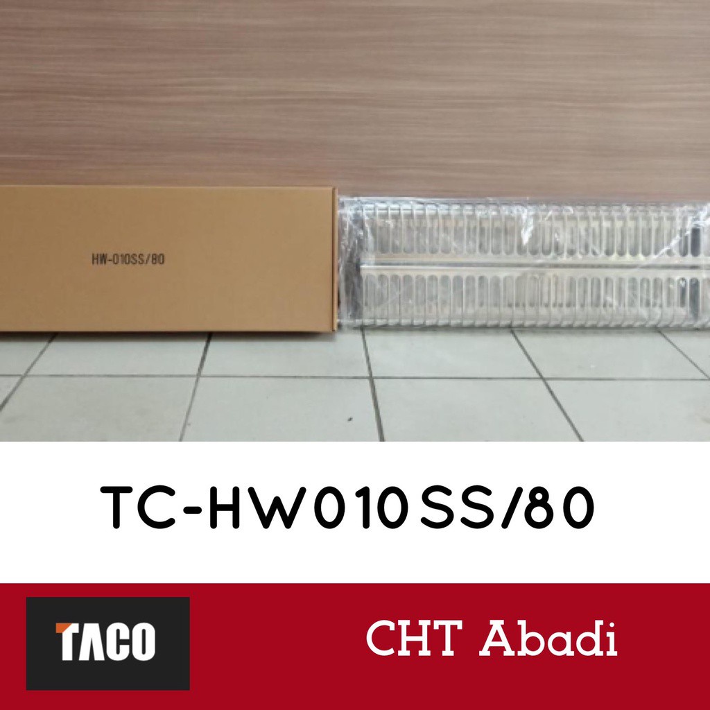 RAK PIRING GANTUNG STAINLESS TACO HW 010SS/80