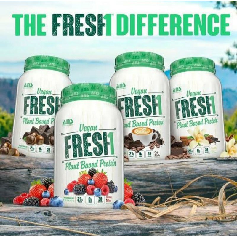 ANS PERFORMANCE VEGAN FRESH PLANT PROTEIN BASED 2 LBS MEAL REPLACEMENT