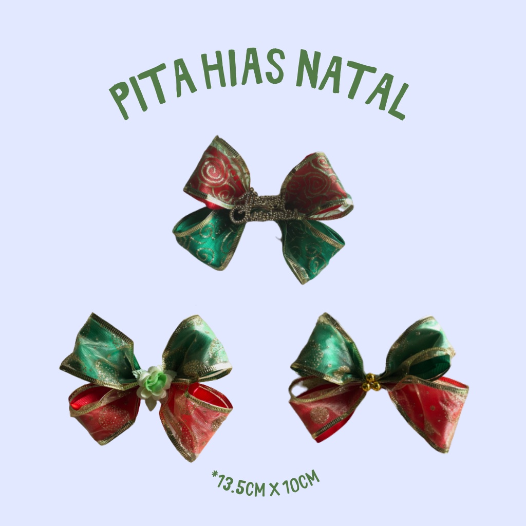 

Pita Natal Merry Christmas Untuk Kado Hampers Bingkisan Parcel (C)