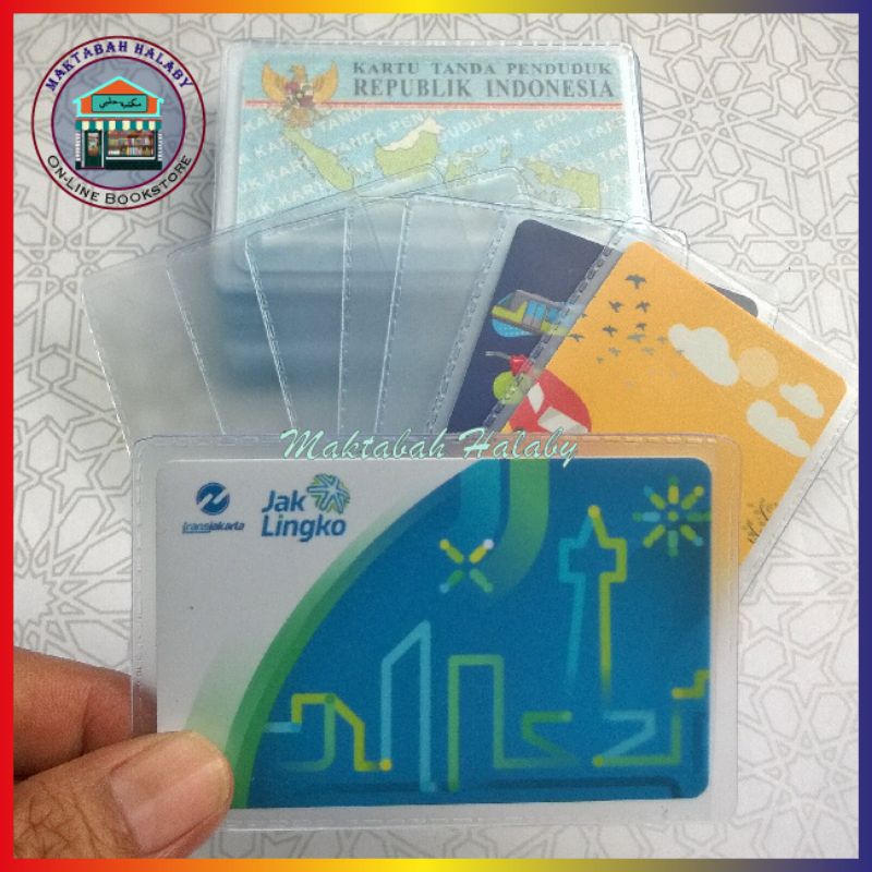

Sampul plastik kartu atm,ktp,id card