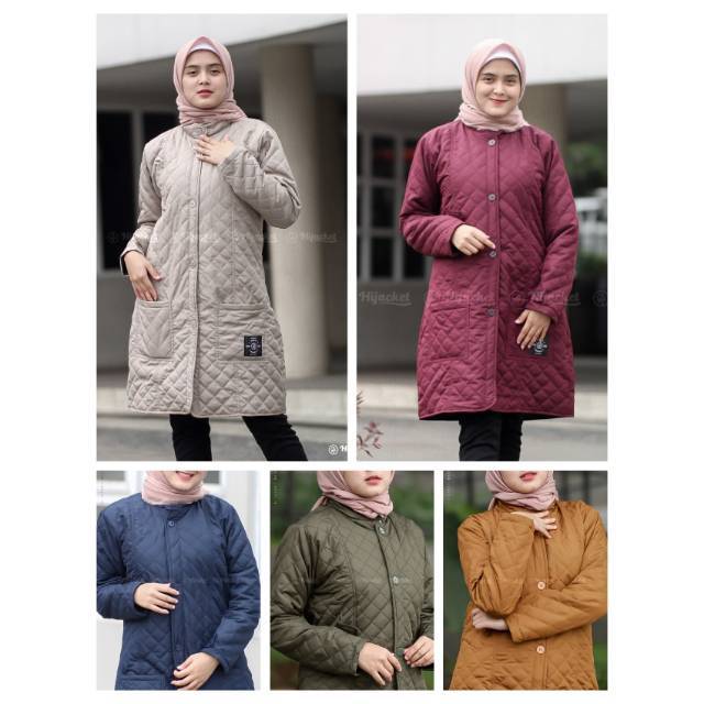 Hijacket belva Jaket parasut water proof wanita jaket dingin anti air ori branded hijacket hj belva