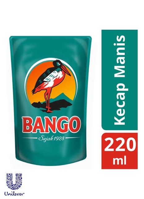 Kecap Bango 1 dus 200mlx24 / Kecap Manis Bango Tanggung Dus / Kecap Bango refill 200ml Karton