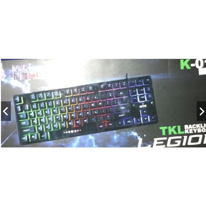 Keyboard Gaming NYK K01 / K-01 RGB TKL