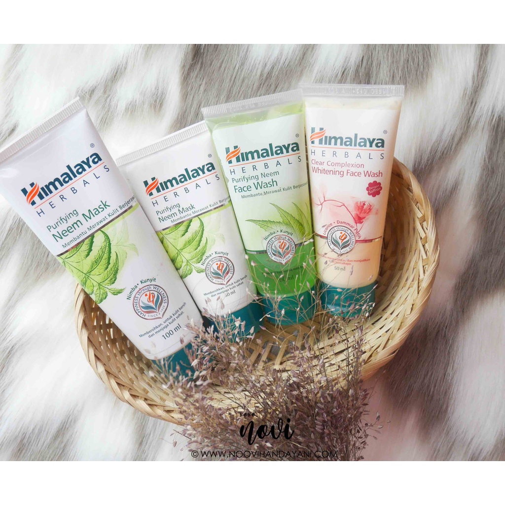 ❄️MATCHA❄️ HIMALAYA PURIYFING NEEM MASK FOAMING FACE WASH ASTRINGENT TONER ORIGINAL BPOM