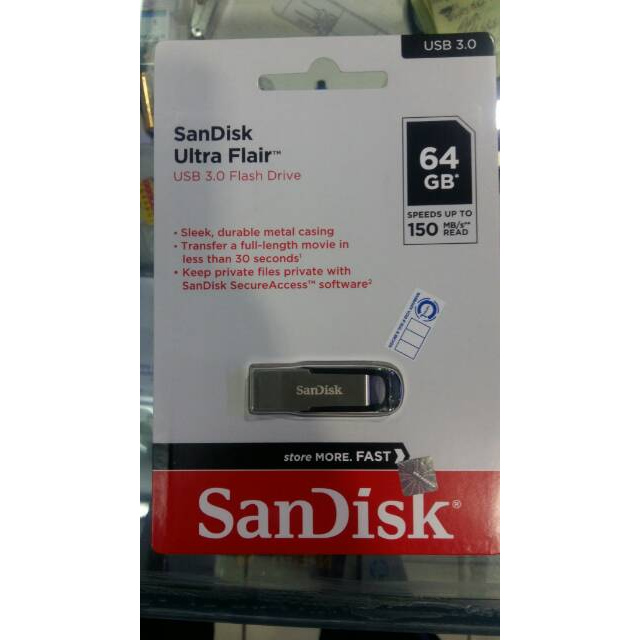 Gs8 sandisk ultra fit usb 3.1 flashdisk Flash disk Sandisk Cruzer Flair CZ73 64GB USB 3.0 sdcz430