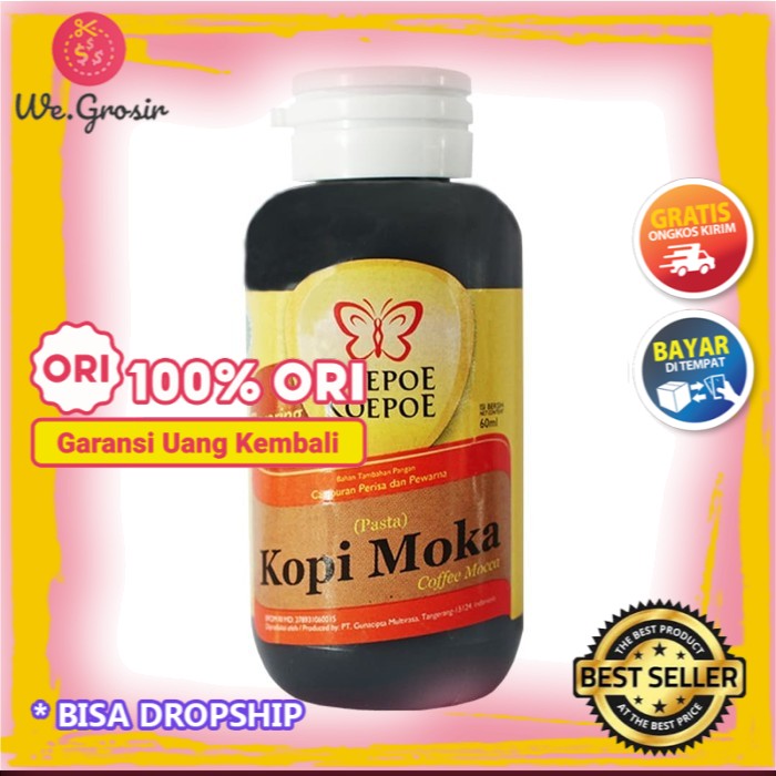 

Pasta Kopi Moka 60ml Perisa Koepoe Koepo Kopoe Essens Essense Esens Esen Rum Flavor Essence Cair