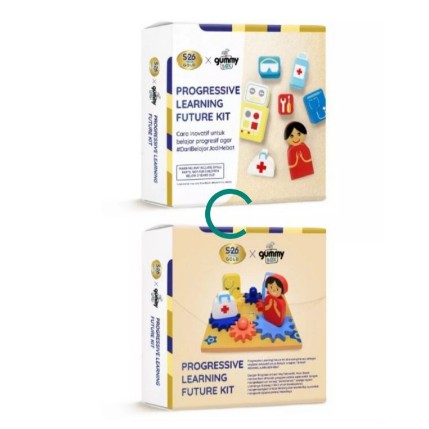 gummy box progressive learning future kit S26 mainan edukasi anak