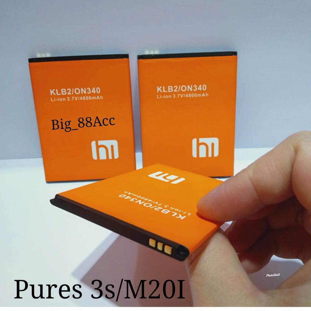 Baterai Himax Pures 3s KLB21ON340 Himax H Classic M20i Batre Batrai Battery HP