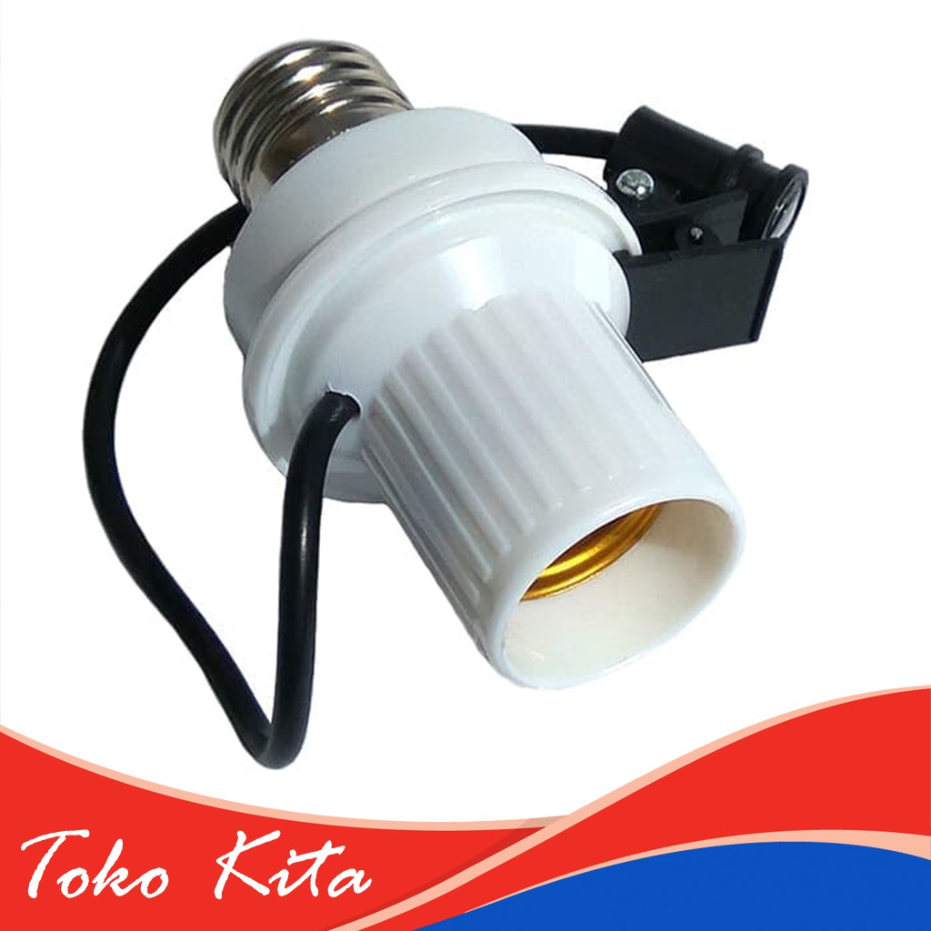Fitting LDR Lampu Penerangan Jalan Sensor Cahaya Otomatis Nyala saat gelap