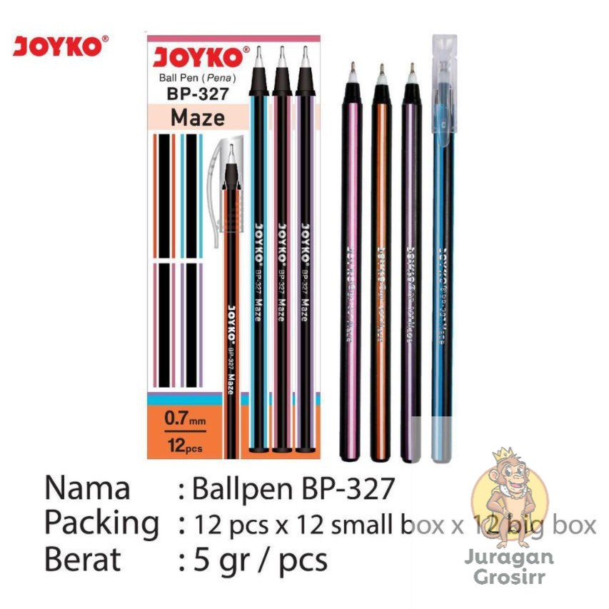 JG - PEN / Pulpen JOYKO MURAH Maze BP - 327