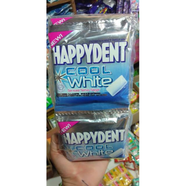 

Permen happydent white renceng / blister ( isi 10 sachet )