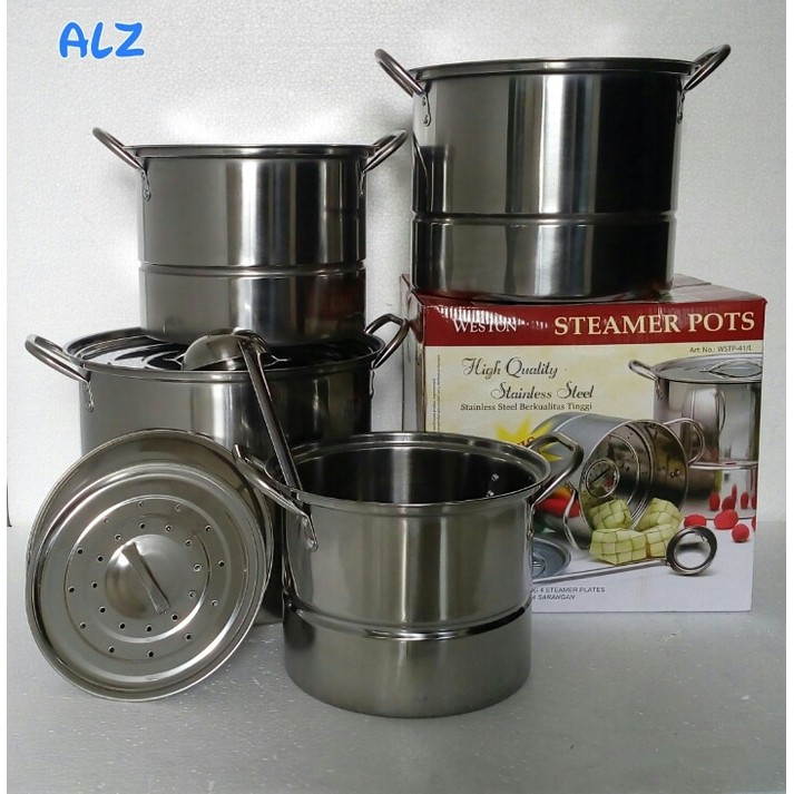 Steamer Pot / Panci Susun Merek WESTON Berkualitas Harga Super PROMO