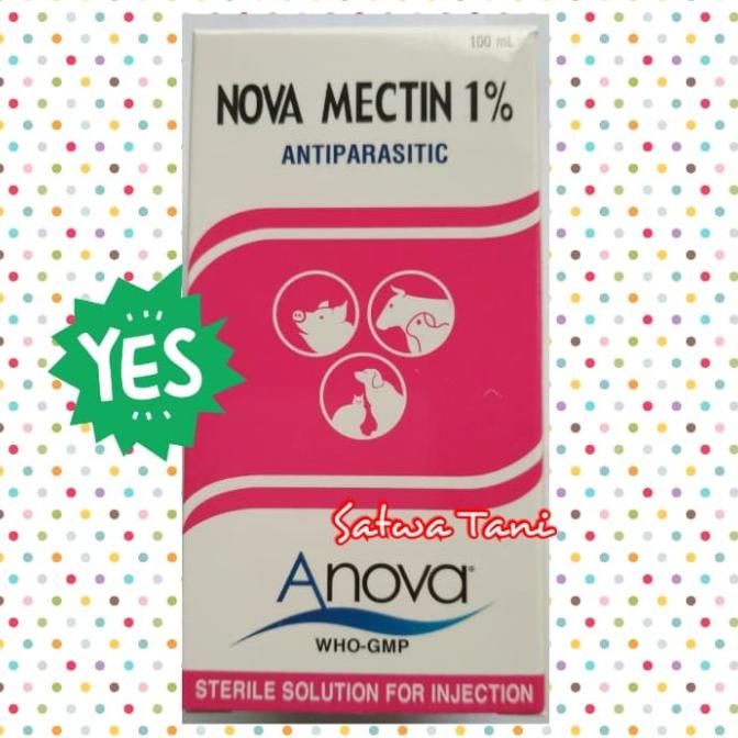 Yang Dicari] Nova Mectin 1% 100 Ml (Obat Gudig Dan Antiparasit)