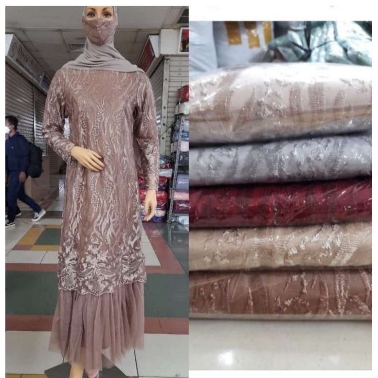 REALPICT GAMIS TILLE TUTU/GAMIS PESTA/GAMIS TERMURAH