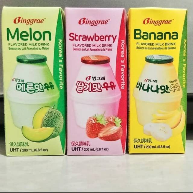 

BINGGRAE MILK 3 PCS - KOREA
