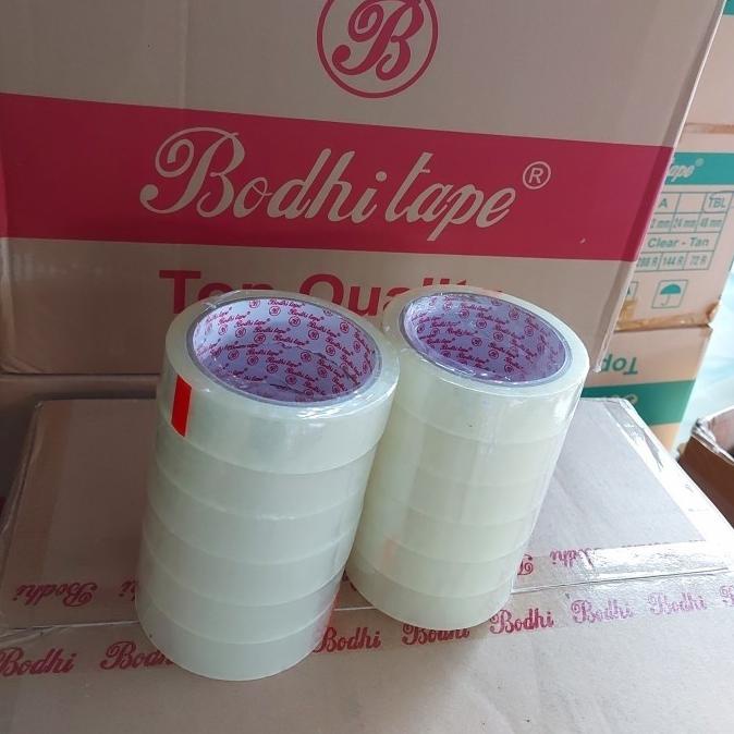 

(BISA COD) Sameday Isolasi 1inch x 72yard/solasi/lakban 24mm/isolatip/selotip TERBAIK Kode 162