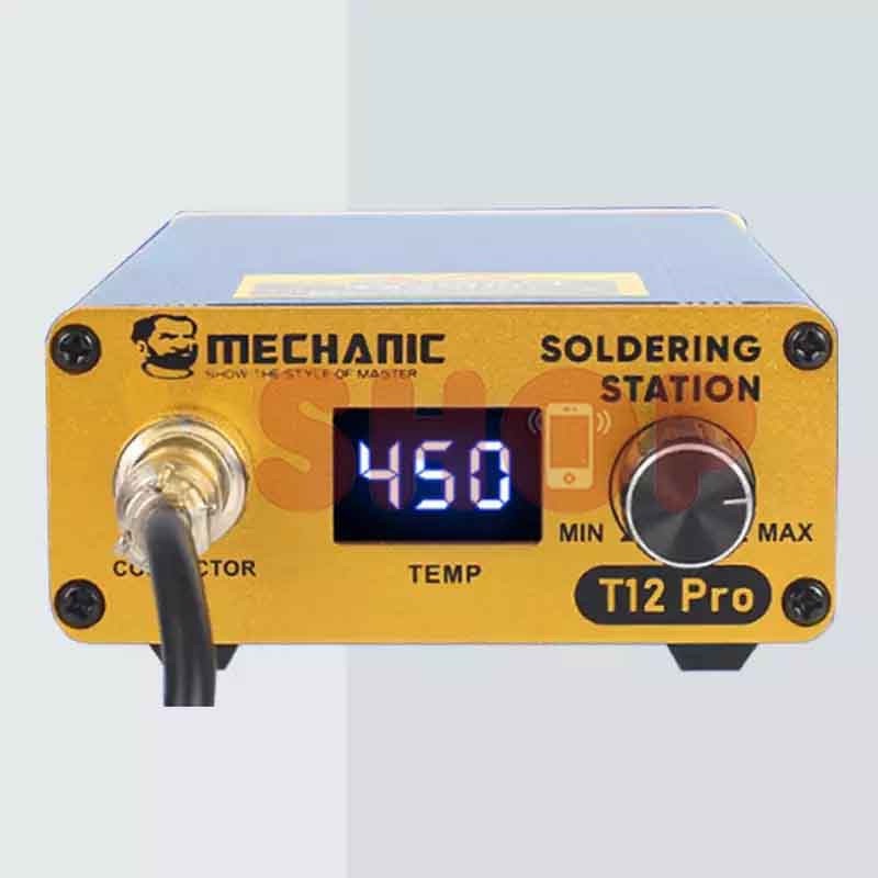 SOLDER STATION MECHANIC T12 PRO INTELIGENT TEMPERATURE CONTROL