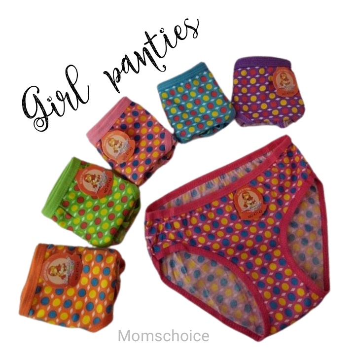 Cangcut wanita anak perempuan import Cawet wanita murah Girl panties Celana dalam anak cewek bermoti