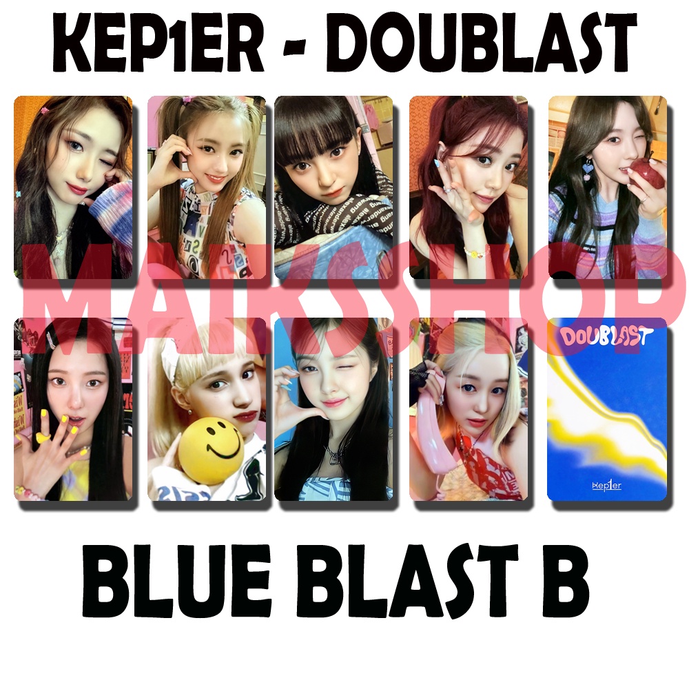 Kep1er Kepier Doublast Unofficial Photocard