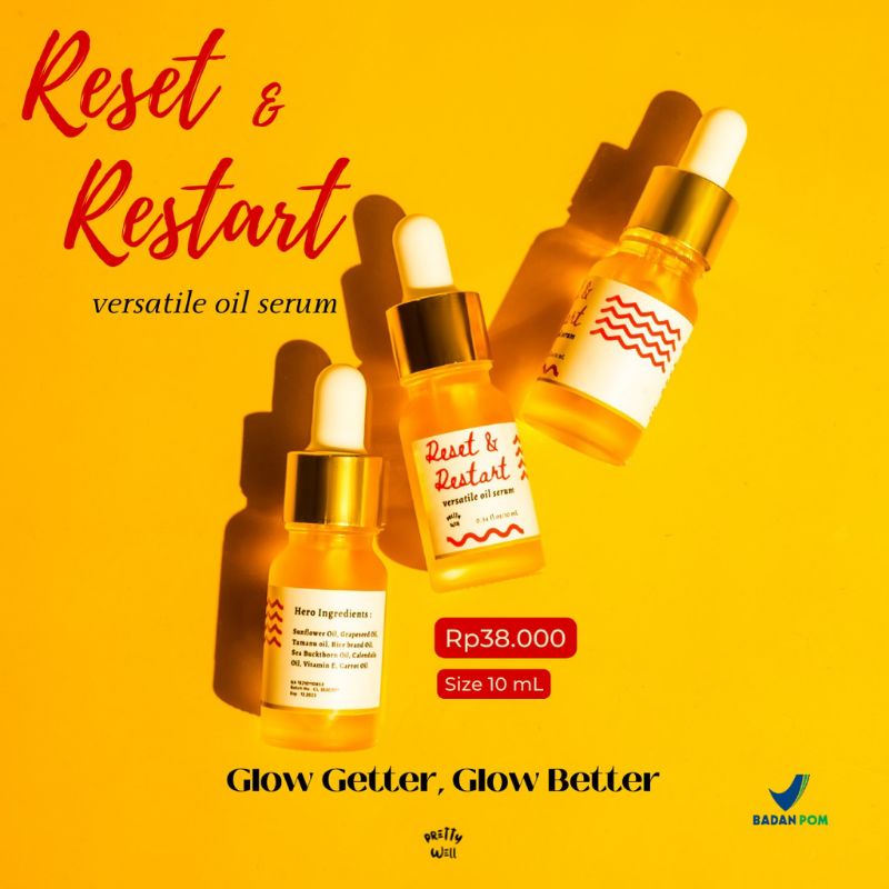 PRETTYWELL RESET &amp; RESART VERSATILE OIL SERUM