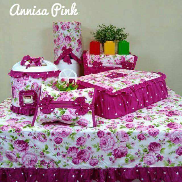 Homeset Annisa Mix Dot Berry