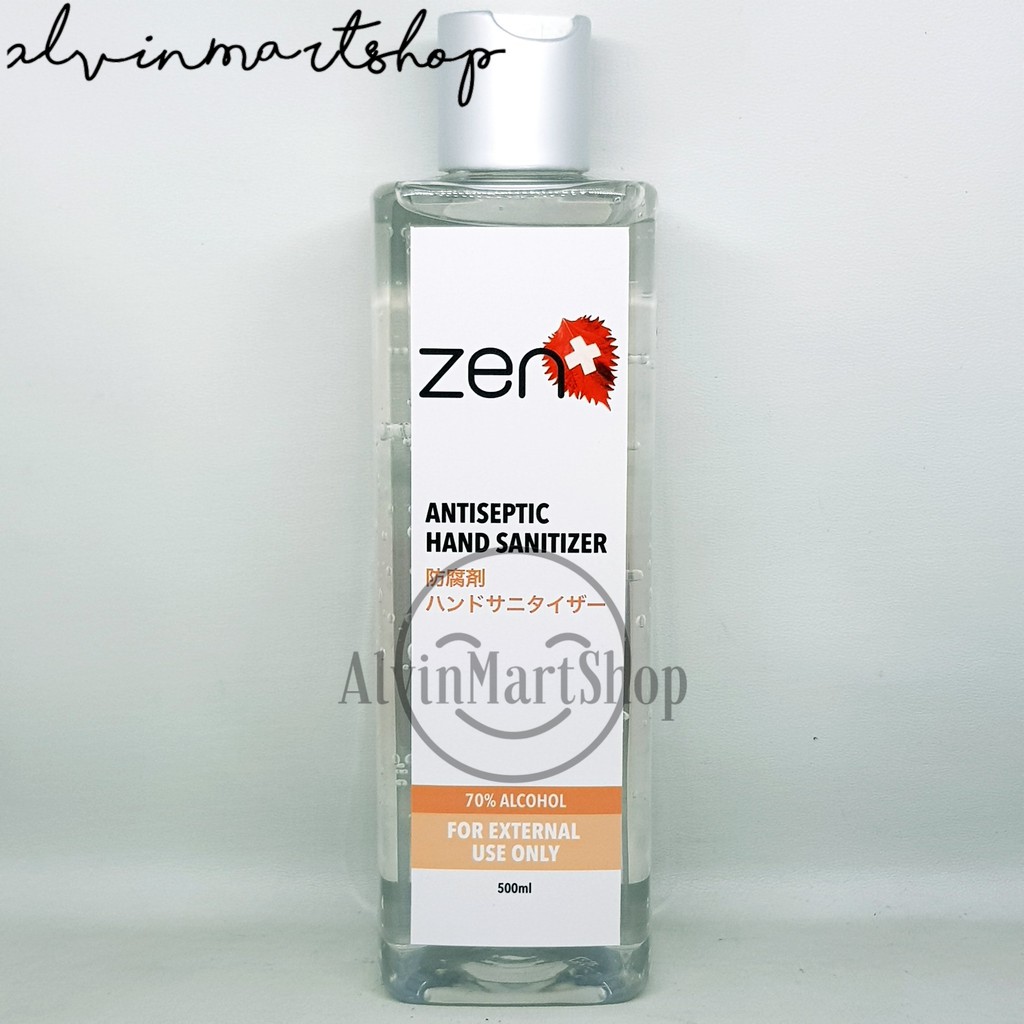 Zen Antiseptic Hand Sanitizer 500ml