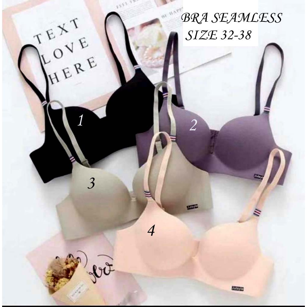 BRA Seamless Bralette Tanpa Kawat Size 32-38 ( KAIT 3 )