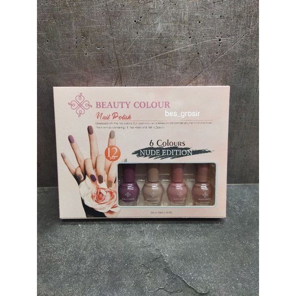 Kutek beauty colour nude papan ( 12 pcs )