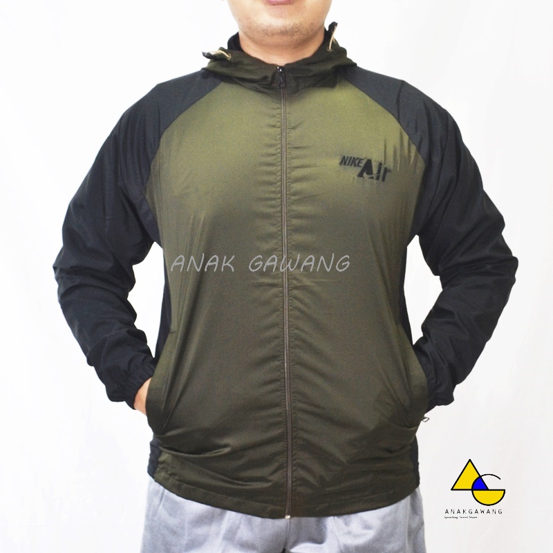 Jaket Olahraga Parasut Monis Jaket Pria Anak Gawang