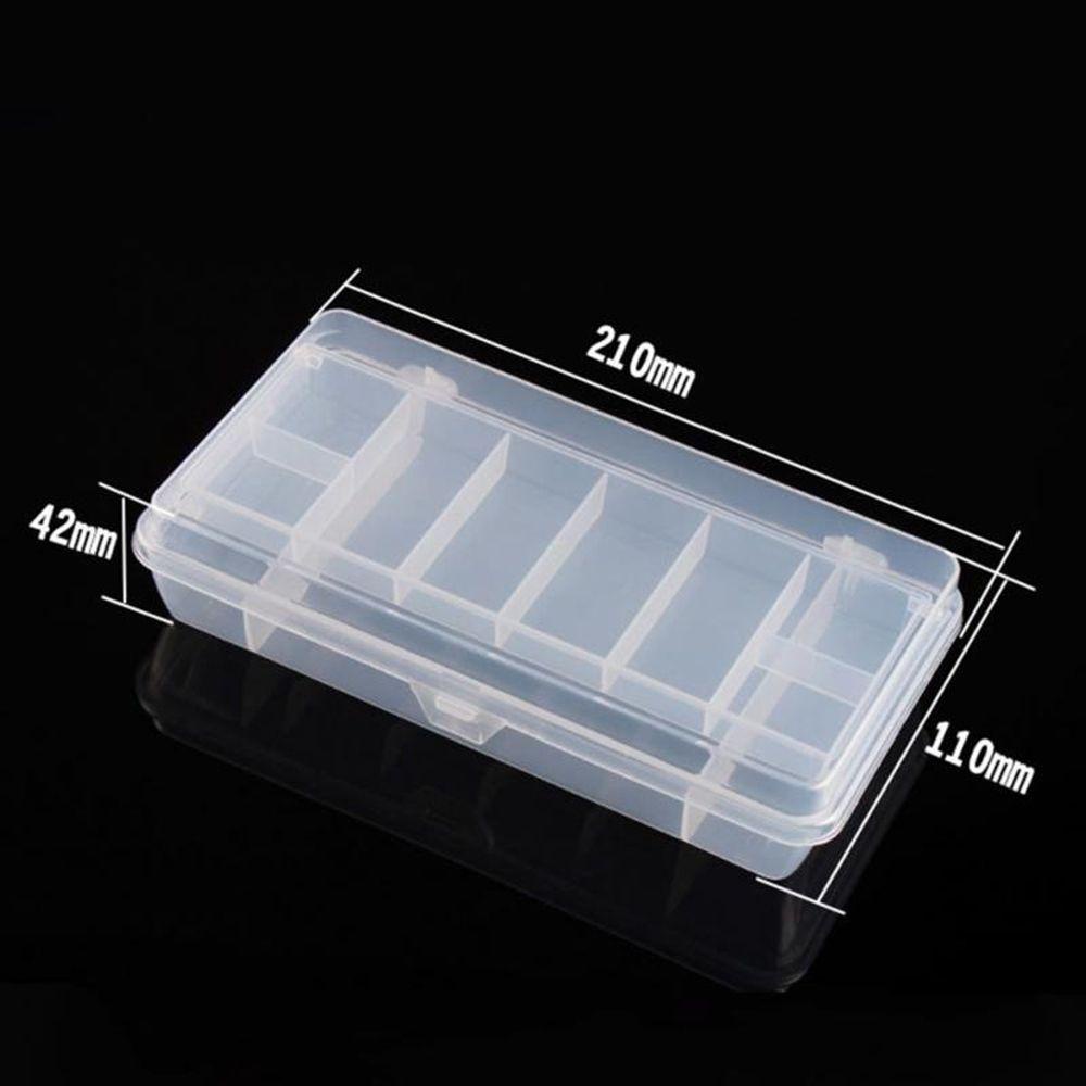 Lanfy Tempat Penyimpanan Professional Lure Fishing Compartment Organizer Alat Tangan Plastik