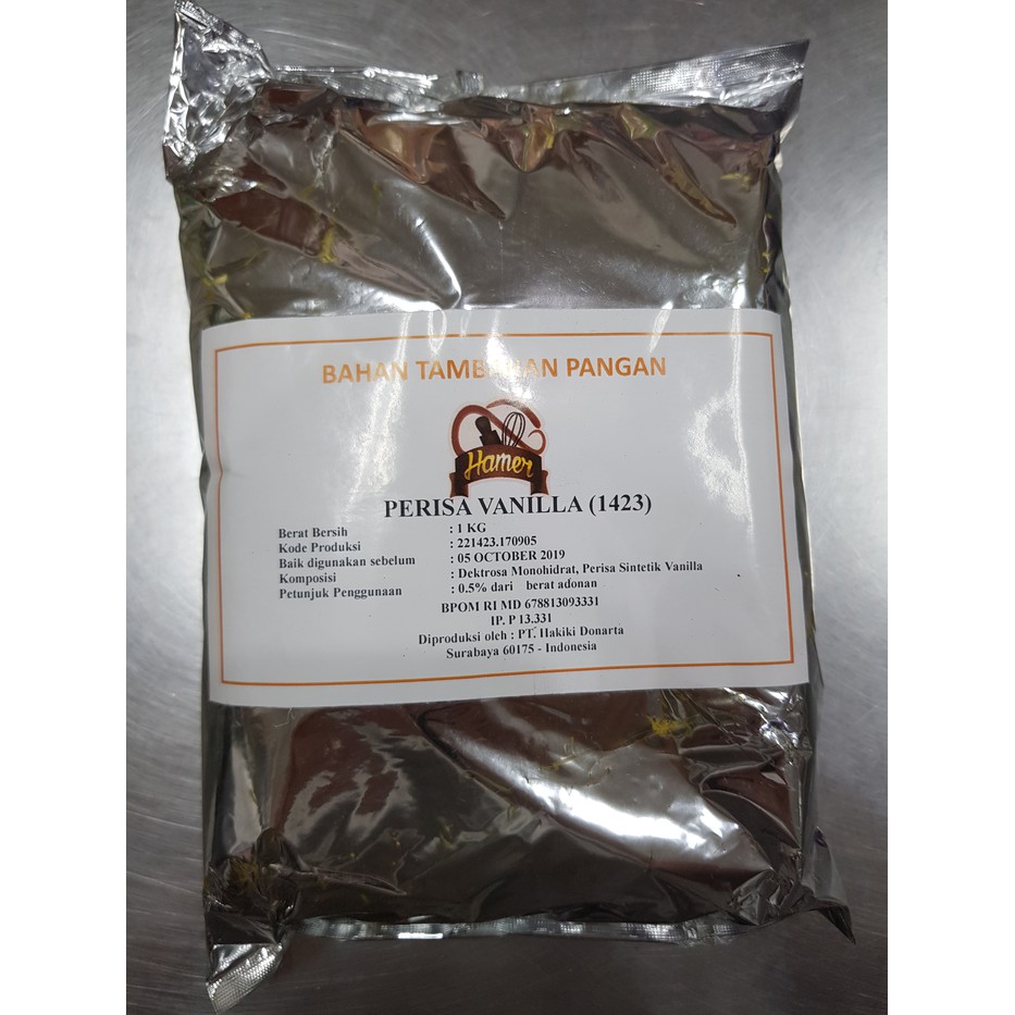 

Vanila / Vanili susu HAMER Bubuk 1kg ( EKSTRAK / ESEN / FLAVOUR SUSU )
