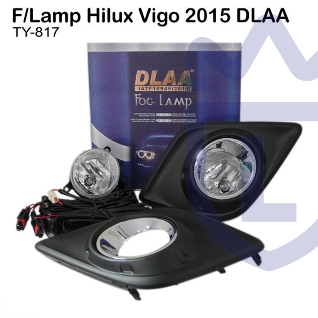 FOGLAMP / LAMPU KABUT DLAA TY817 TOYOTA HILUX VIGO 2015