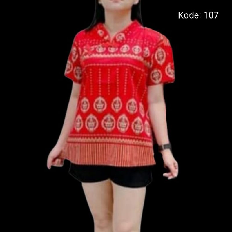 Atasan Blouse Sincia Cheongsam Imlek