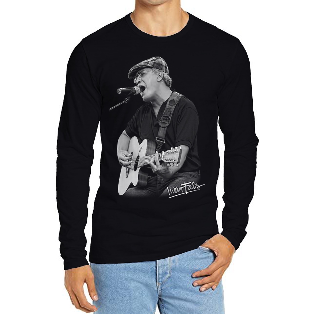 KAOS LENGAN PANJANG PRIA / KAOS LENGAN PANJANG JUMBO PRIA ( IWAN FALS 2)