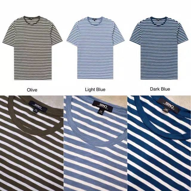 KAOS SPAO STRIPES BASIC TEE ORIGINAL