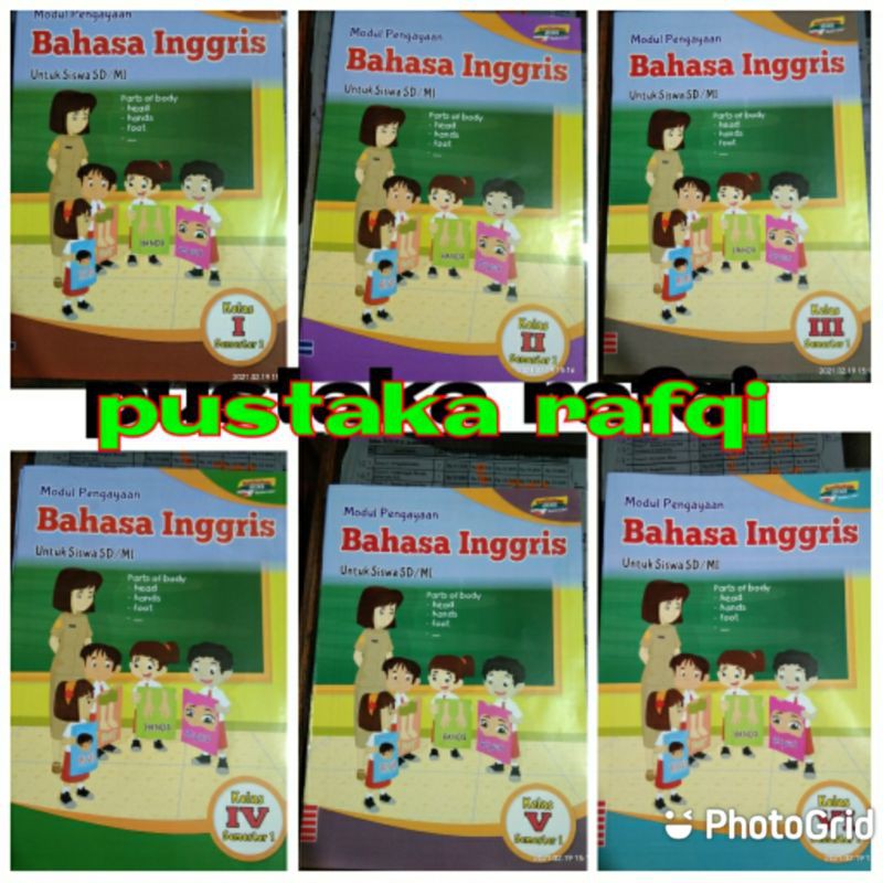 LKS BAHASA INGGRIS MODUL KELAS 1 2 3 4 5 6 SEMESTER 1 KURIKULUM 2013 EDISI REVISI