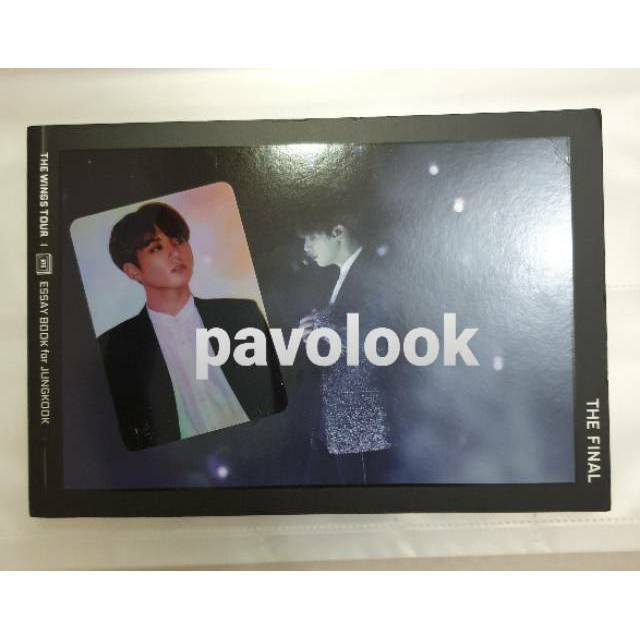 Jungkook Essay Book + Photocard